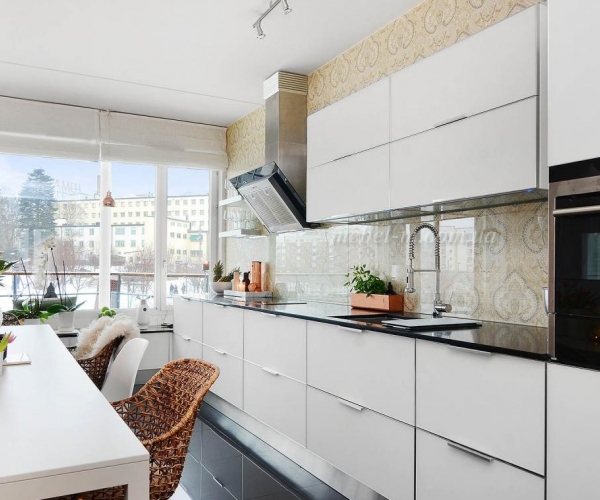 Дизайн современной кухни - фото с МДФ фасадами