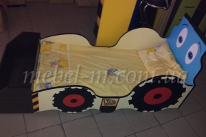 Детская кровать Трактор JCB