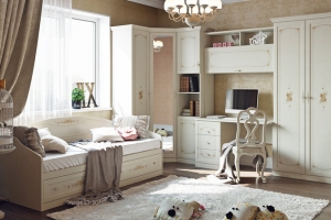 Детская комната в классическом стиле