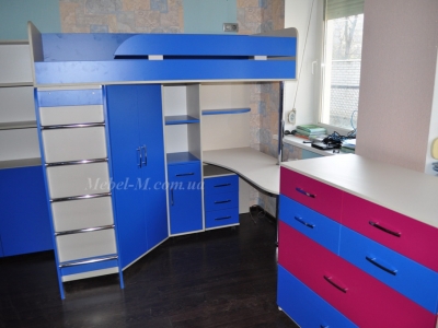 Детская кровать двухъярусная