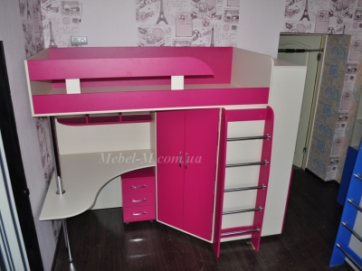 Детская кровать двухъярусная