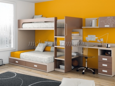 Детская двухъярусная кровать