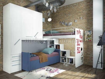 Детская двухъярусная кровать