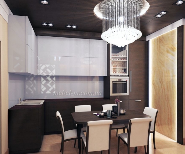Современная кухня для квартиры новостроя