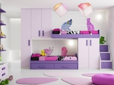 Комплекс детской мебели с двухъярусной кроватью в Киеве