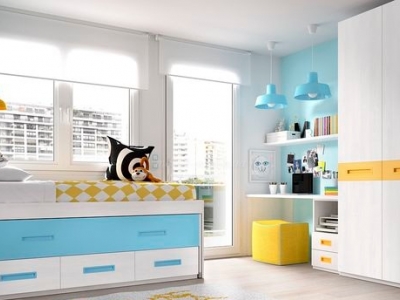 Детская мебель в светлых тонах