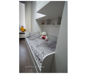 Детская комната двухъярусная кровать