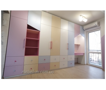 Две детские меблированные комнаты для девочки и мальчика