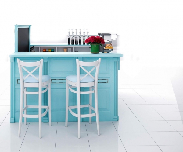 Барная стойка для фреш бара или кофейни