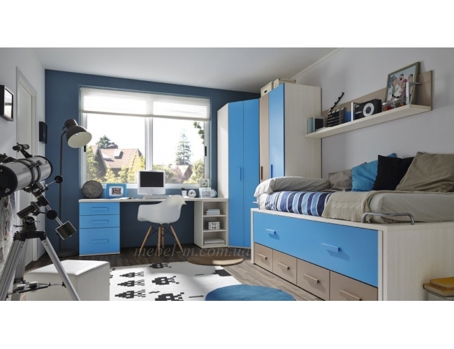 Детская кровать для мальчика Умник