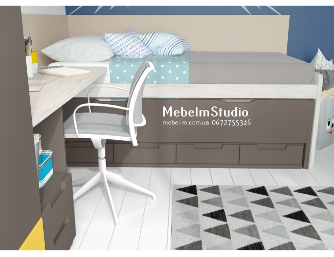 Детская комната для мальчика - Умник