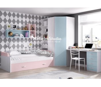 Детский комплект мебели для девочки - Жасмин