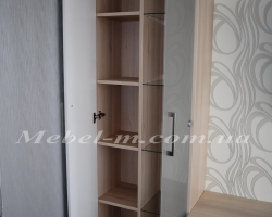 Домашняя стенка с подвесными тумбами