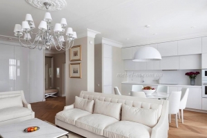 Светлая кухня в современном стиле