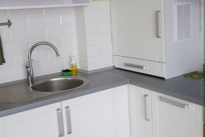 Кухня для квартиры с автономным отоплением