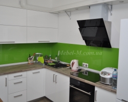 Белая кухня хай тек