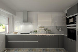 Дизайн кухни с МДФ фасадами