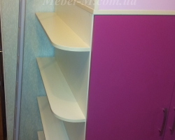 Детская кровать фуксия