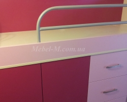 Детская кровать фуксия