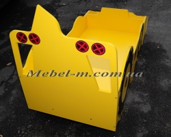 Детская кровать трактор