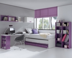 Двухъярусная кровать Сирень