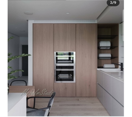 Большая современная кухня