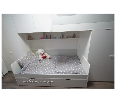 Детская комната двухъярусная кровать