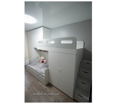 Детская комната двухъярусная кровать