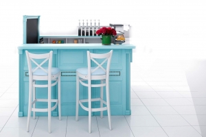 Барная стойка для фреш бара или кофейни