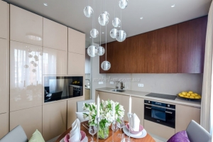 Софременная кухня с МДФ фасадами