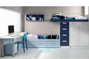 Двухъярусная детская кровать в детскую комнату