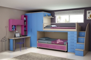 Детская двухъярусная кровать