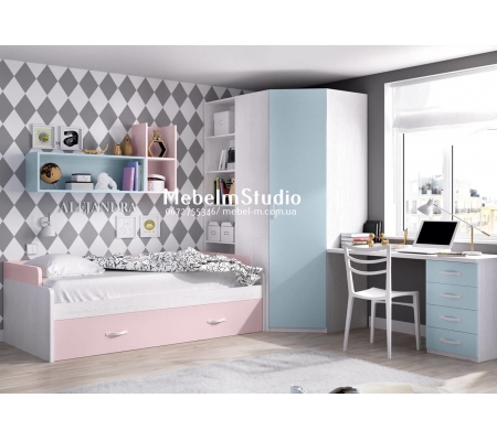 Детский комплект мебели для девочки - Жасмин