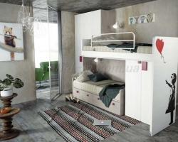 Детская комната "инсигма" в белом цвете