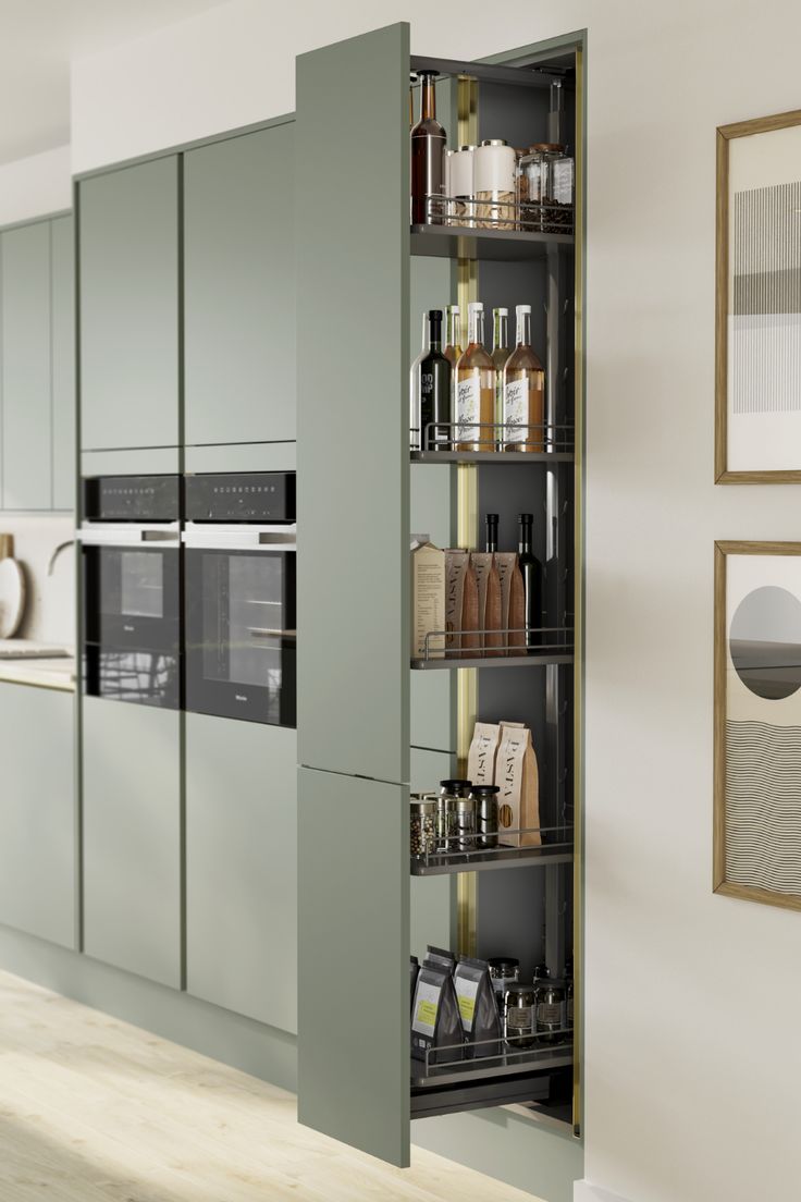 Howdens Pull Out Larder Kitchen Storage